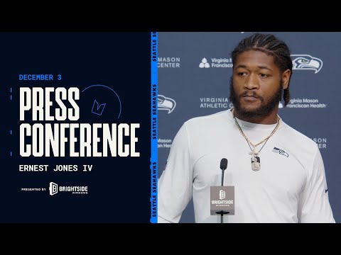 Ernest Jones IV On Being Named The NFC Defensive Player of the Week