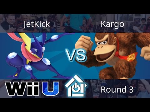 Gwinnett Brawl 3/4/17 - JetKick (Greninja) vs Kargo (DK) - Smash 4 Round 3