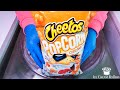 Cheetos Popcorn Cheddar Ice Cream Rolls