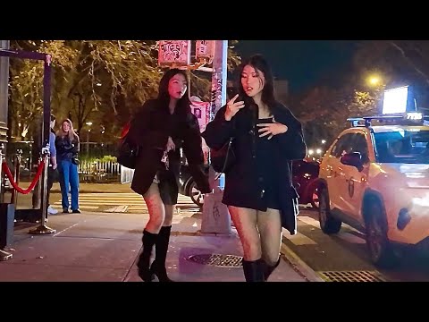 NYC Nightlife December 2025 | Exploring Manhattan After Dark 4K