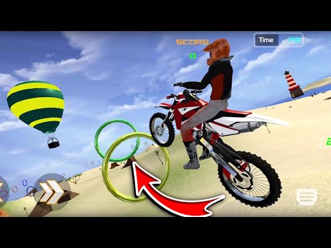 Extreme Motocross beach Bike Stunt Driving #10 - Motorbike Racing Best Bike game Android Gameplay