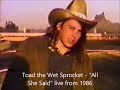 Toad the Wet Sprocket - All She Said live from Goleta, CA 11-29-1986