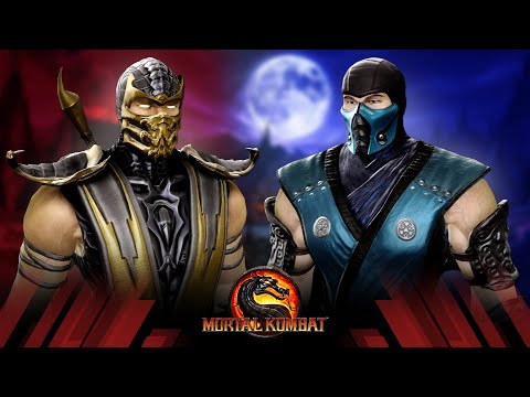 Mortal Kombat 9 - Scorpion and Sub Zero Tag Ladder on Expert Difficulty
