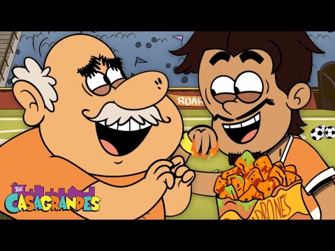 Abuelo's Bald Head is a Lucky Charm! 🍀 | Bend It Like Abuelo Full Scene | The Casagrandes