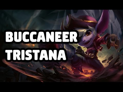 BUCCANEER TRISTANA SKIN SPOTLIGHT - LEAGUE OF LEGENDS