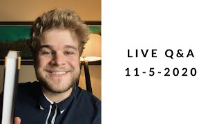 Live Q&A: 11-5-2020