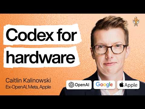 How to ship hardware in the AI era | Caitlin Kalinowski (Apple, Meta, OpenAI)