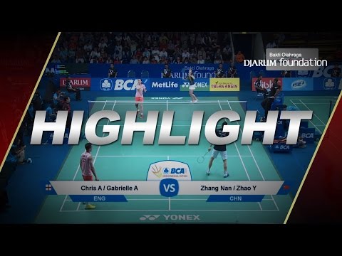 Zhang Nan/Zhao Yunlei (CHN) VS Chris Adcock/Gabrielle Adcock (ENG) | BIOSSP2015