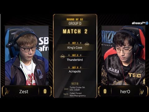 [2019 GSL S3] Ro.32 Group D Match2 Zest vs herO