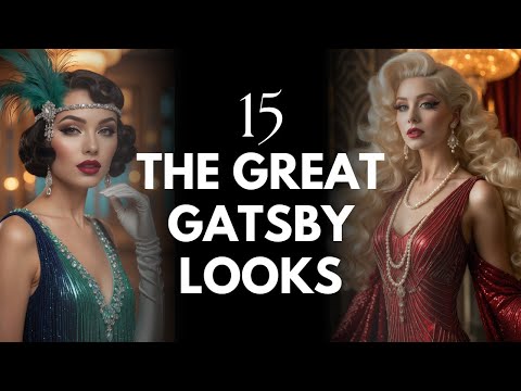 15 Great Gatsby Hair and Makeup Looks | 1920s Inspired Hair and Makeup Looks | Shahena Beauty