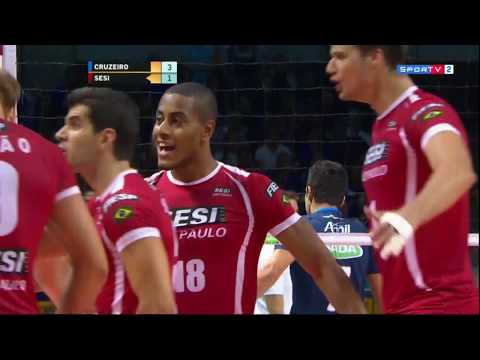 Superliga Masculina de Vôlei 2013 / 2014 - Cruzeiro x Sesi SP ( Final )
