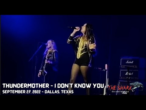 Thundermother "I Don't Know You" from Dallas, Texas on September 27, 2022