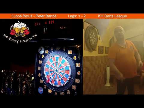 Ľuboš Betuš - Peter Bartoš (KH Darts League)