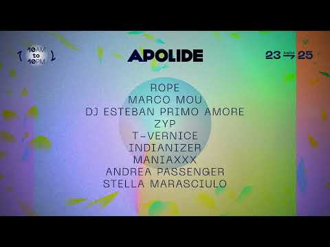 APOLIDE Festival 2021 - Full lineup