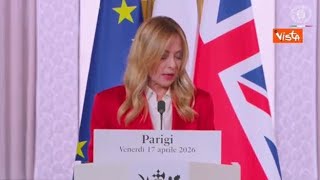 Meloni su Hormuz: Italia disponibile a inviare navi con postura difensiva per sicurezza Stretto