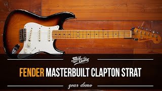 Video thumbnail for A guitar Eric himself would play! The Fender CS MASTERBUILT by Todd Krause Eric Clapton Stratocaster by Max Guitar B.V.