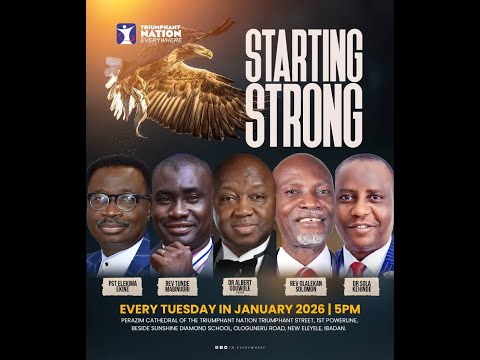 STARTING STRONG || ISOMAL || 6TH JAN 2026