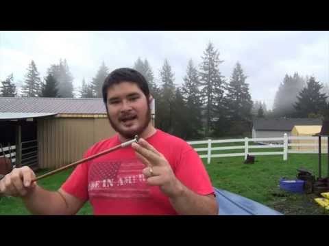 How to Make a DIY Stump Shooting Arrow Point - PEX Pile