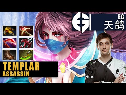 Templar Assassin Safelane | EG.Arteezy | RTZ LOST LANE WIN GAME COMEBACK | 7.31b Gameplay Highlights