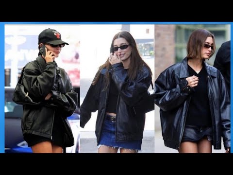 Hailey Bieber Doubled Down on the No Pants Trend in NYC ‼️