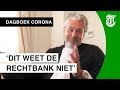 Advocaat doet pikante onthulling in coronacrisis - DAGBOEK CORONA #6
