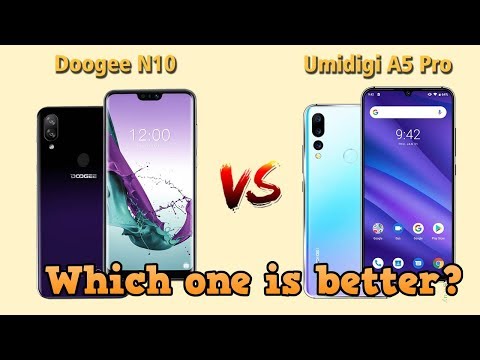 Doogee N10 vs Umidigi A5 Pro Comparison (Specs & Price)
