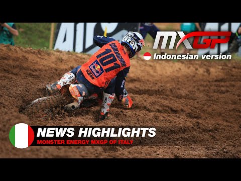 News Highlights in Indonesian | 2021 Monster Energy MXGP of Italy