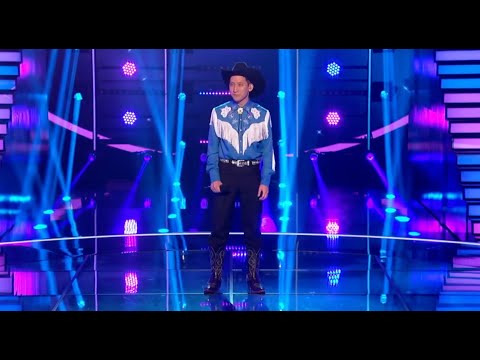 THE COWBOY Sings YOUR MAN By Josh Turner on I CAN SEE YOUR VOICE FOX USA Episode 1x10 - Travis Yee