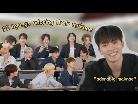 12 Hyungs and their ✨Adorable Maknae✨