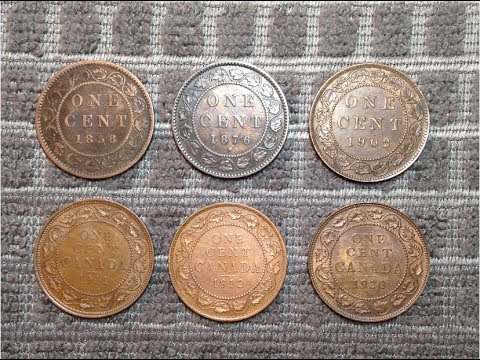 Canadian Large Cents