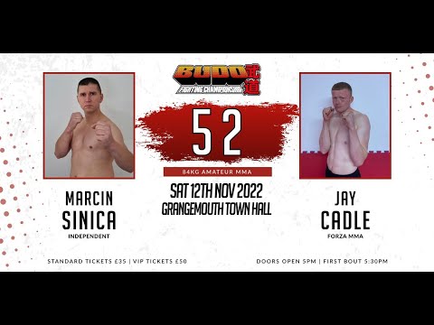 Budo Bout 2 - Marcin Sinica Vs Jay Cadle