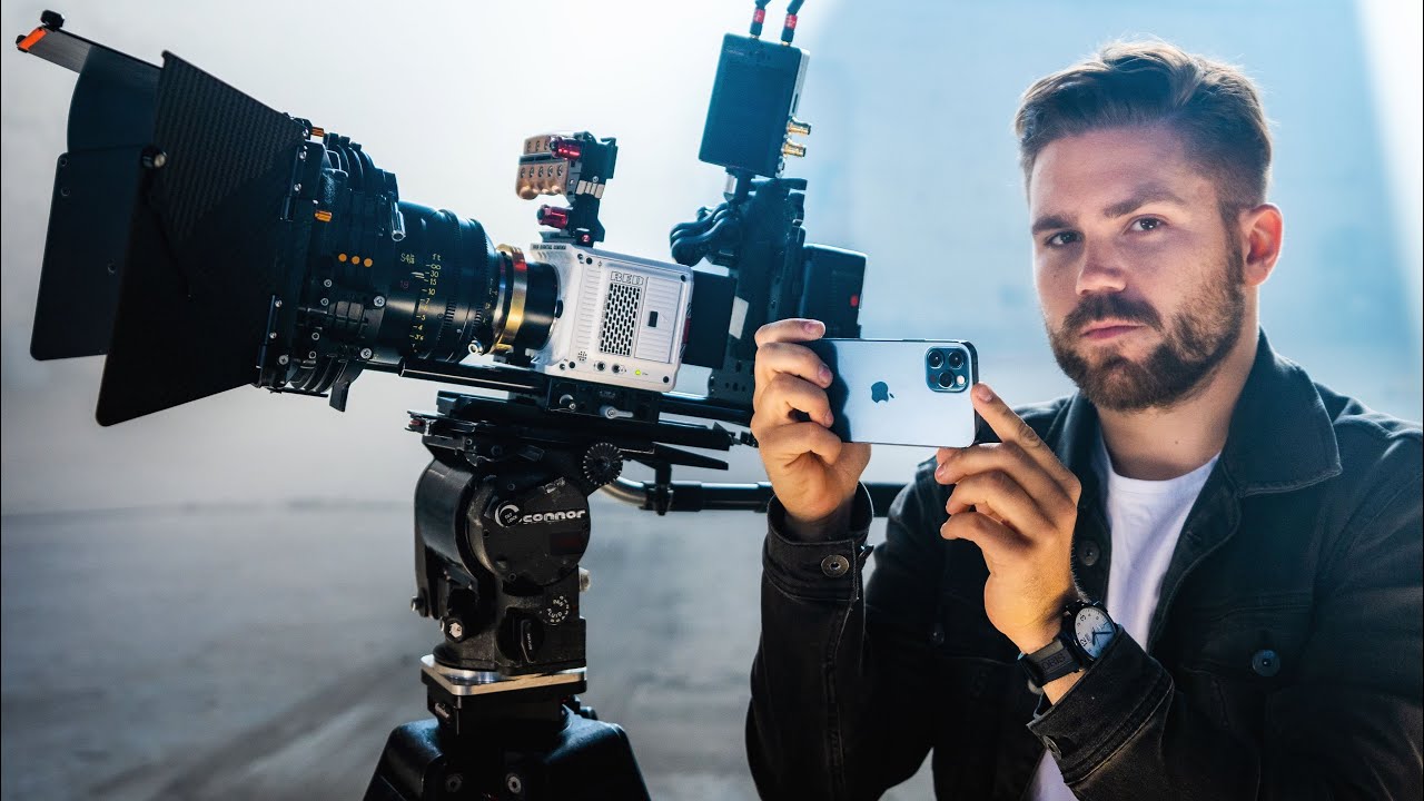 iPhone 12 Pro VS $40,000 CINEMA CAMERA | B-Roll Camera Test