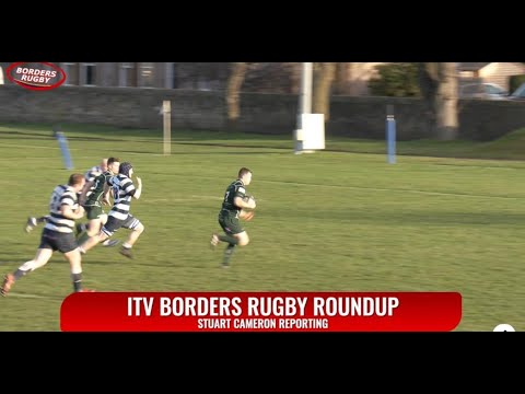 ITV BORDERS RUGBY ROUNDUP - HERIOT'S BLUES v HAWICK - 29.1.24