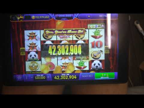 Lighting Link- Wild Panda Nice win on Free Spins 520,000k Bet...