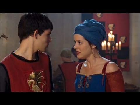 Merlin Drinks the Poison to Save Arthur | Merlin S1 E4 | FULL Scene 4K