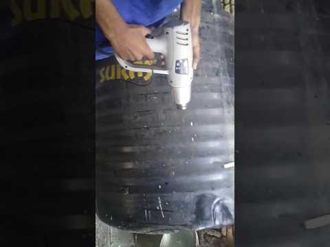 Plastic water tank repairing
