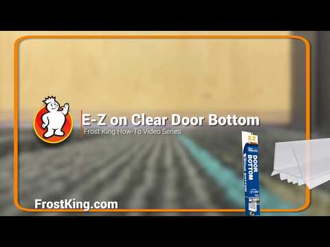 Frost King EZ Clear Slide-On Door Bottom