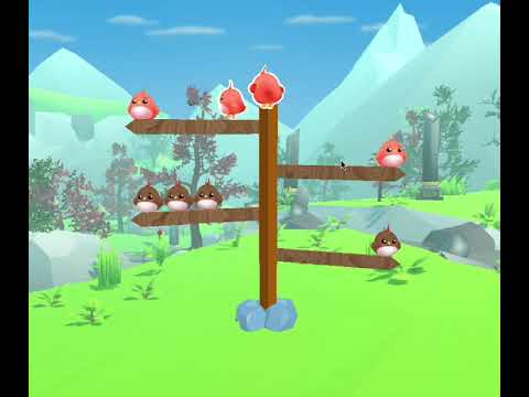 Bird Sort Puzzle:Bird Sort 3D Video
