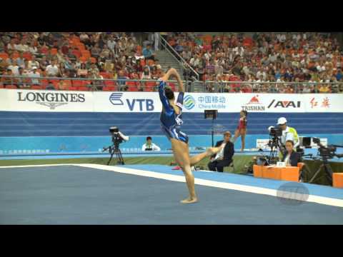 FERRARI Vanessa (ITA) – 2014 Artistic Worlds, Nanning (CHN) – Qualifications Floor