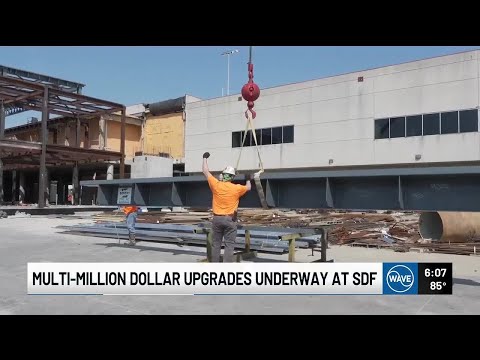 Construction underway as SDF Airport gets multimillion-dollar ...