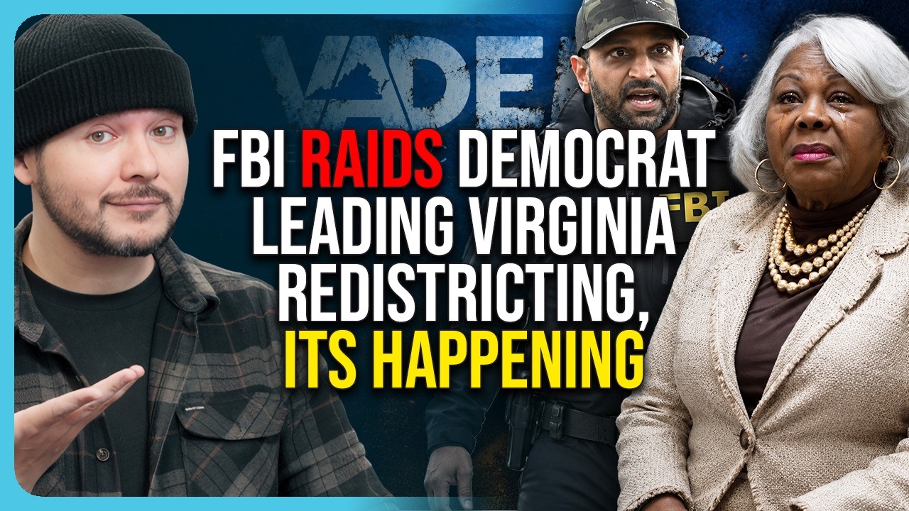 FBI RAIDS Democrat Leading Virginia Redistricting, ITS HAPPENING