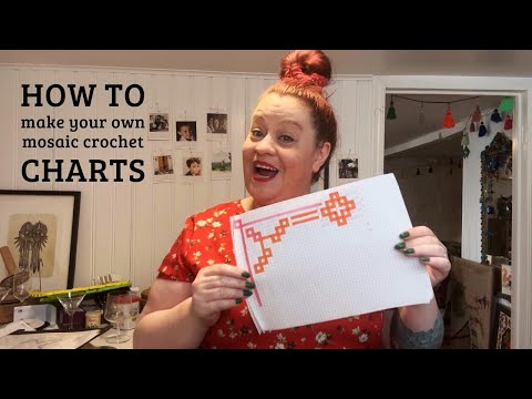 How to make Mosaic Crochet Charts