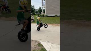 Moto tech 48 V upgraded to 60 V fast#mototec #dirtbike ￼