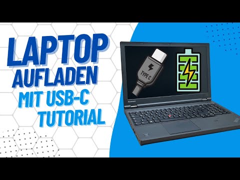 This way you can charge almost any notebook via USB C