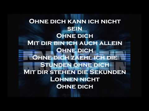 download lagu mp3 mp4 Ohne Dich Lyrics, download lagu Ohne Dich Lyrics gratis, unduh video klip Ohne Dich Lyrics