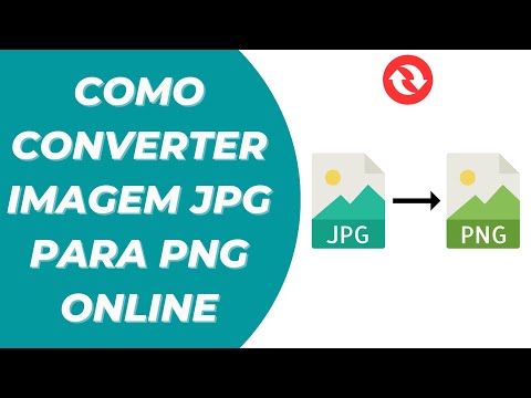 Vídeo: Converter imagem para PNG: perguntas e respostas