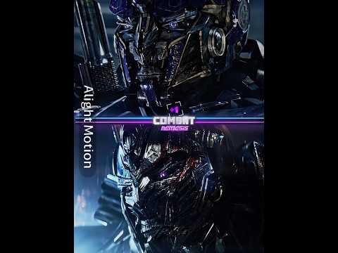 Nemesis prime vs Optimus prime | audio @WasPrimeEditz #transformers #trending #optimusprime #edit