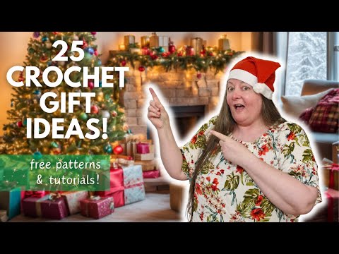 25 Christmas Crochet Ideas🎄Free Patterns & Tutorials! 🎅