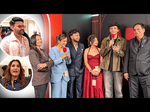 Full family ke saath gaye Netflix ki bollywood party mein