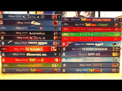 My Complete Disney/Pixar Blu-Ray Collection - 2016 Update